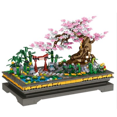 Peach Blossom Bonsai CREATOR ZHEGAO 00900 with 1101 pieces