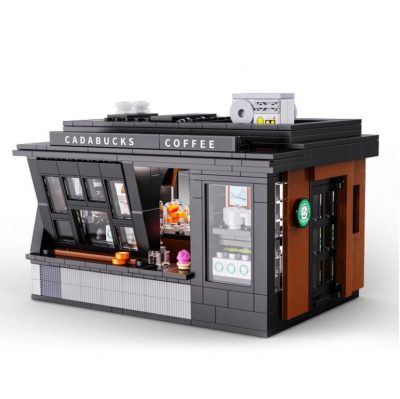 Coffee Shop Modular Building CaDA C66005 with 768 pieces