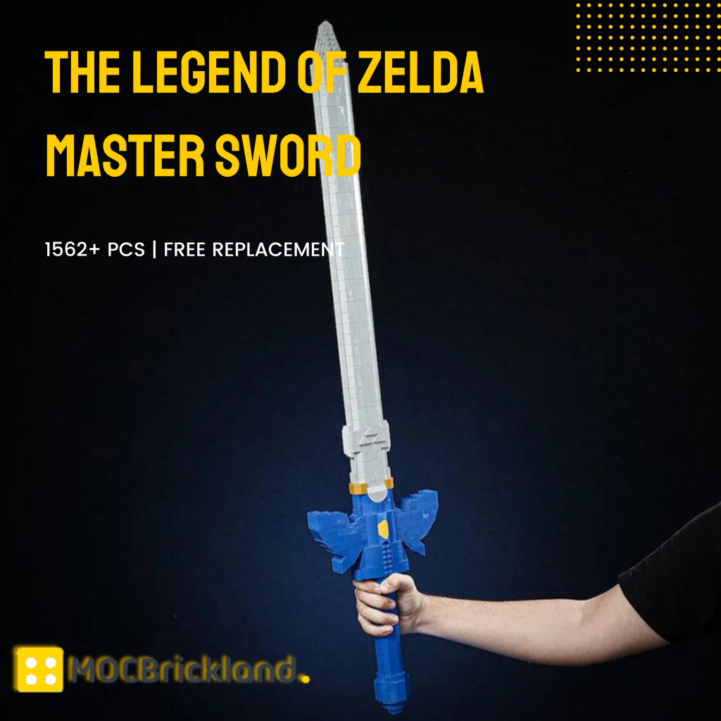 The Legend of Zelda Master Sword MOC-89584 Creator with 1562 Pieces