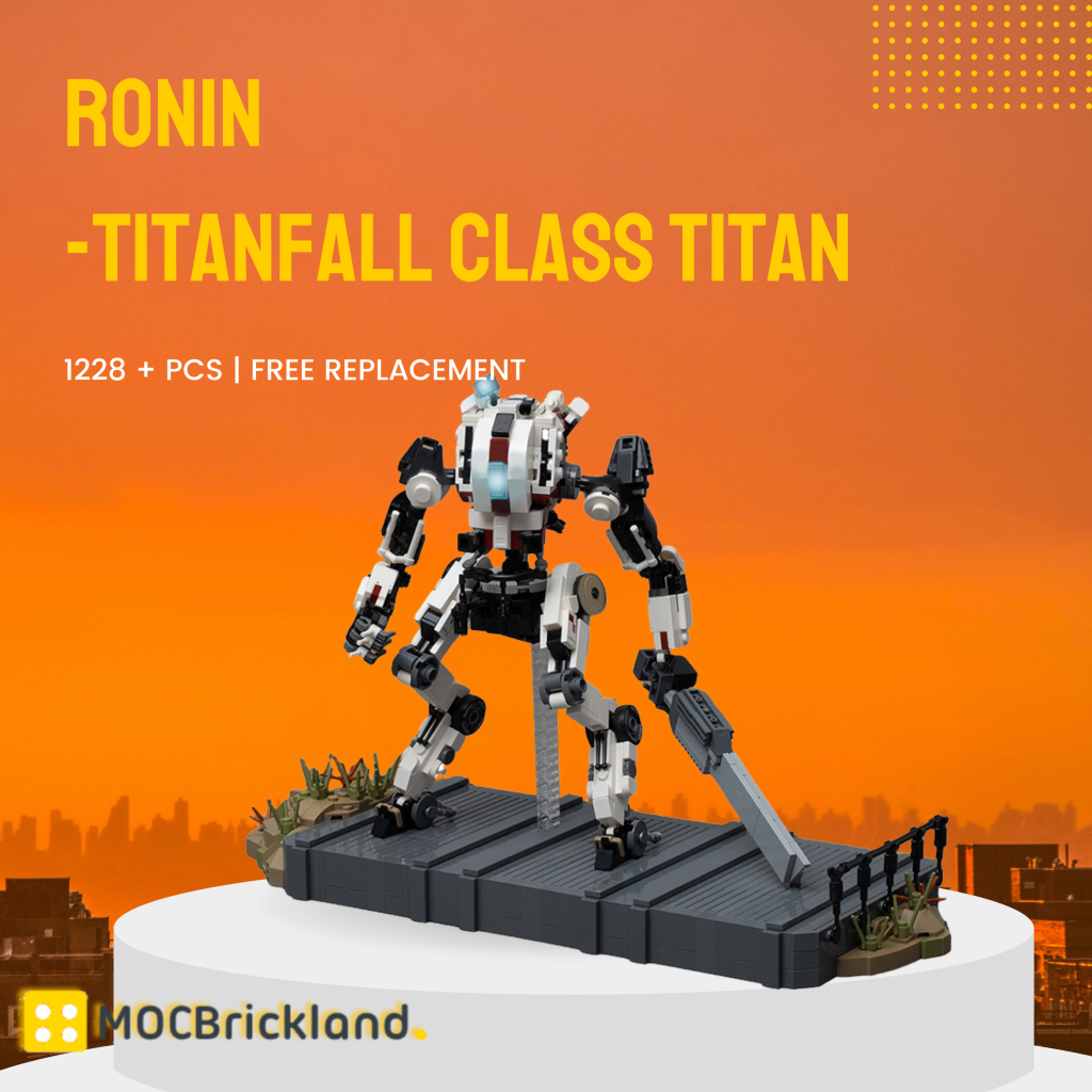 Ronin-Titanfall Class Titan MOC-89586 Creator with 1228 Pieces