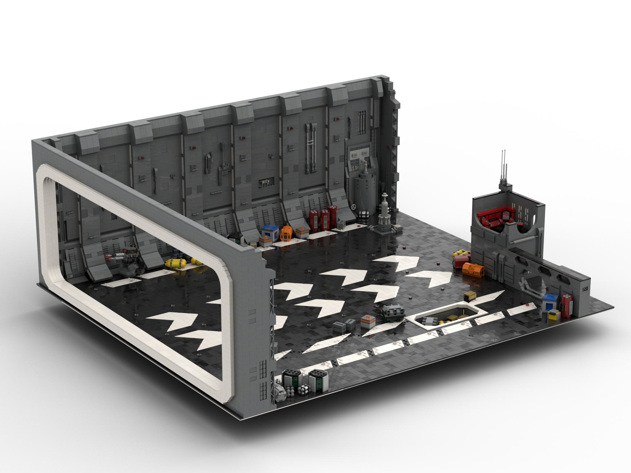 Docking Bay 327 MOC-69457 Star Wars With 10061 Pieces
