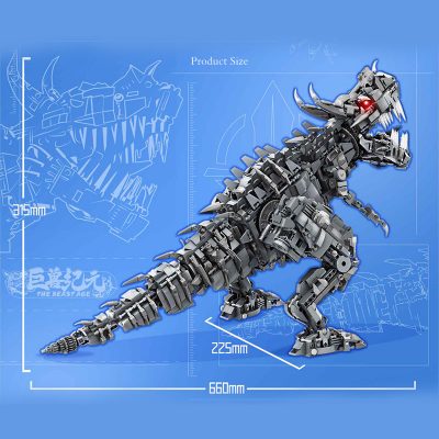 Overlord Blade Mechanical Tyrannosaurus Rex Creator Enlighten QD66001 with 2649 pieces