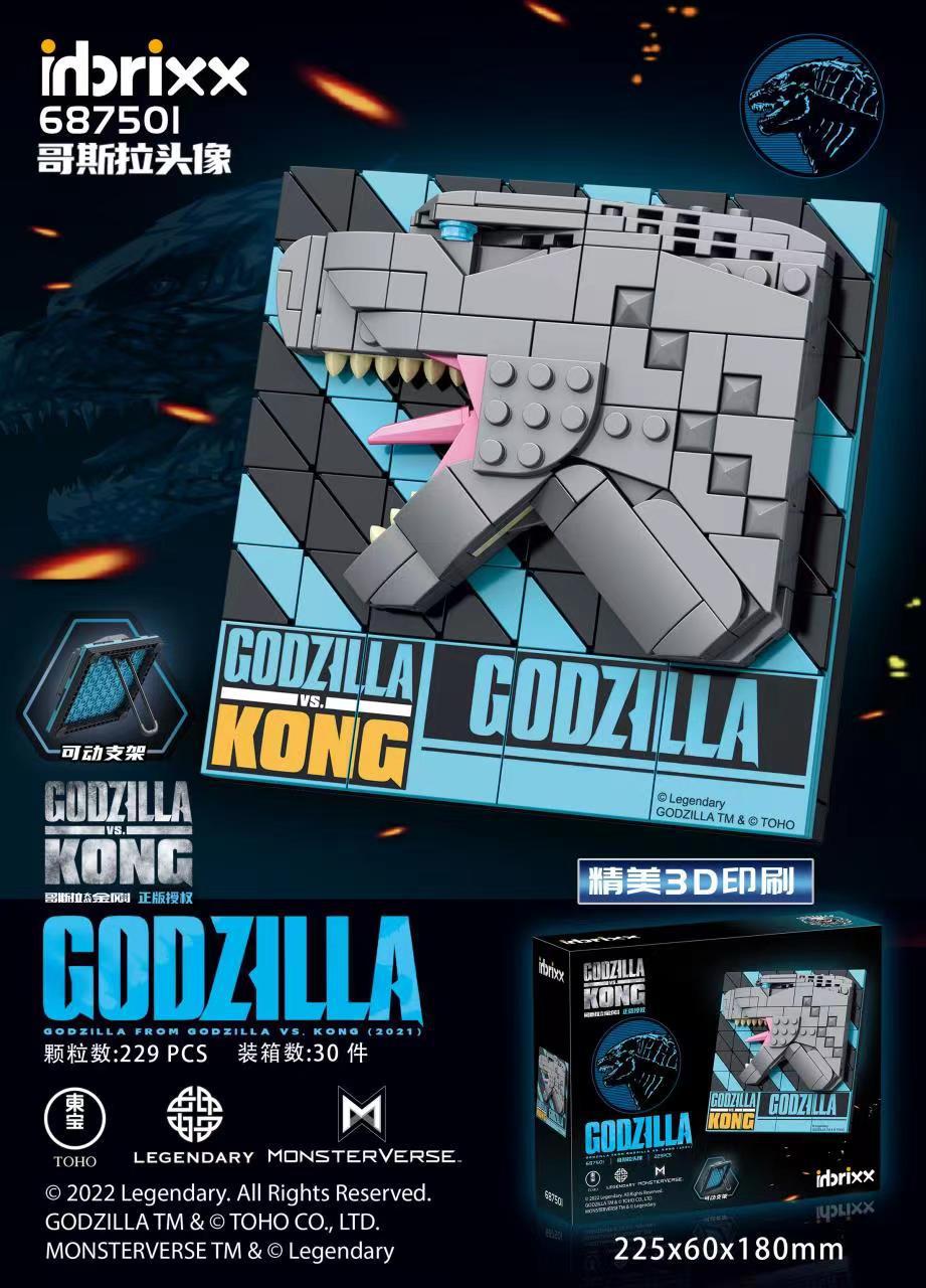 Godzilla vs Kong: Godzilla Avatar Inbrixx 687501 Creator With 229pcs