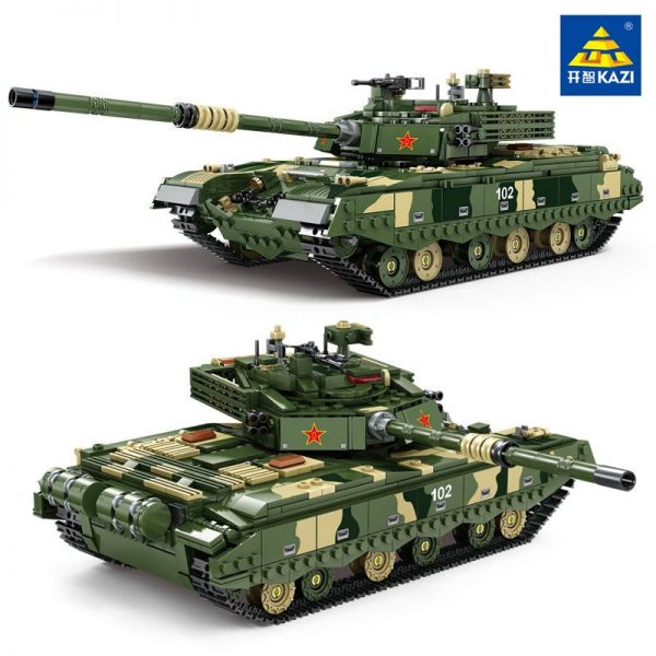 99A Tank Military KAZI KY 10010 with 1411 pieces