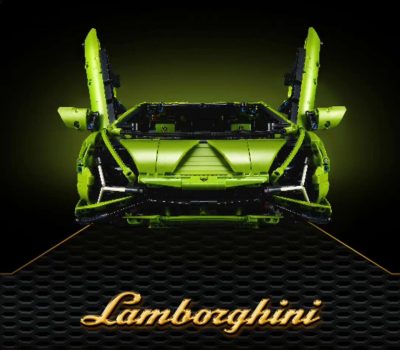 Lamborghini Sian FKP 37 Green 2020 Technic KING 81996 with 3696 pieces