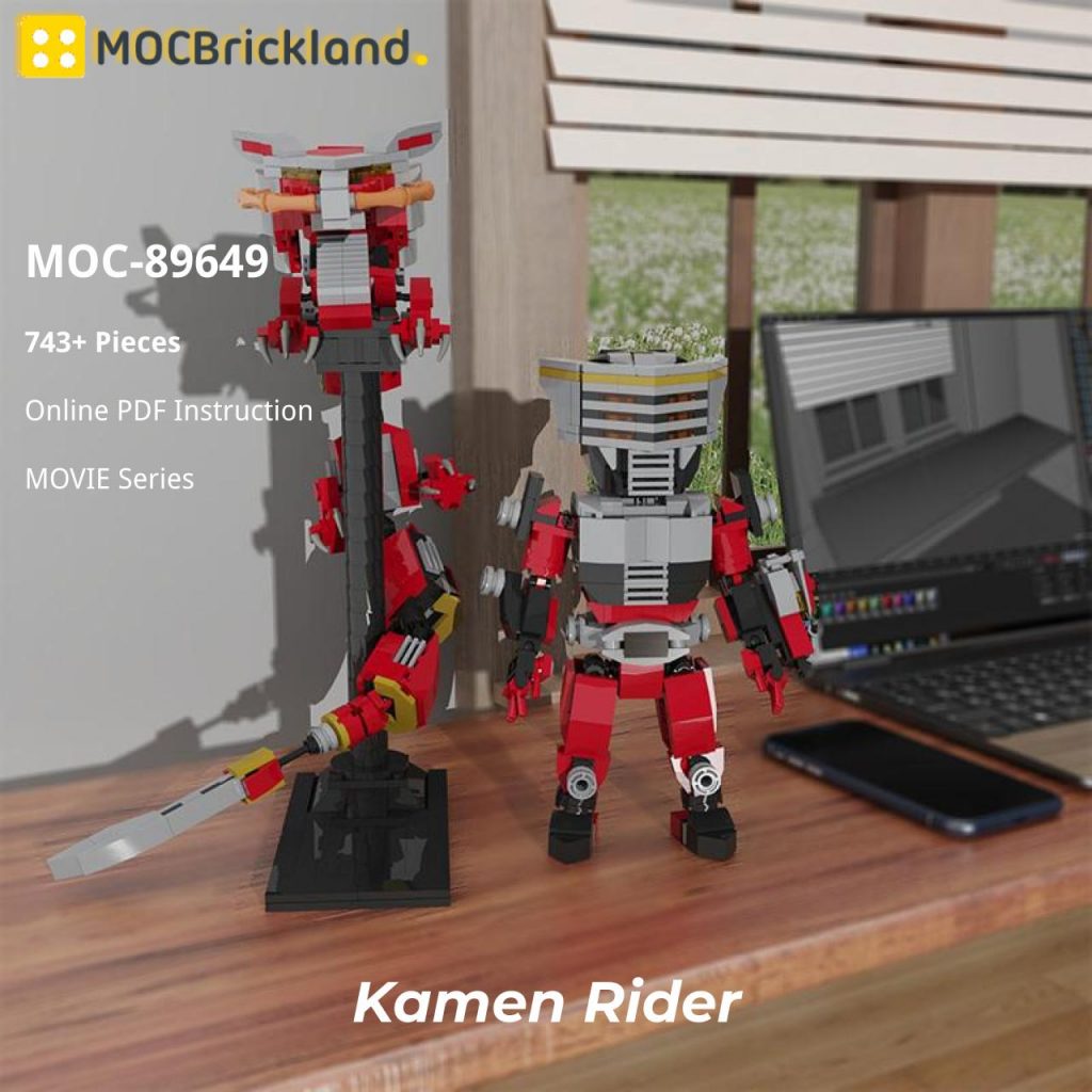 Kamen Rider MOC-89649 Movie with 743 Pieces