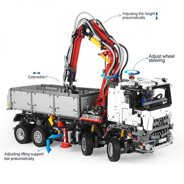 Mercedes-Benz Arocs 3245 Technic LION KING 180097 with 3245 pieces