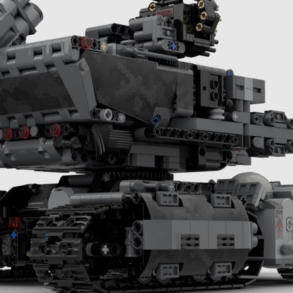 Sentinel M7XG Razorback Assault Tank MILITARY MOC-56058 by Cyborg-Samurai with 2797 pieces
