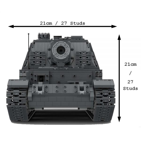 Panzerjäger Tiger (P) Elefant MILITARY MOC-62740 by Gautsch with 2856 pieces