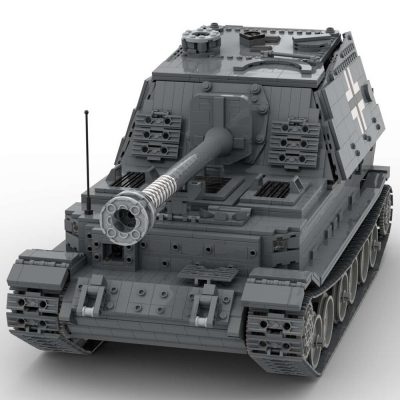 Panzerjäger Tiger (P) Elefant MILITARY MOC-62740 by Gautsch with 2856 pieces