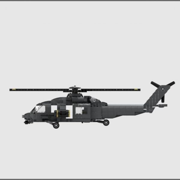 Sikorsky UH-60 Black Hawk Armed MILITARY MOC-70063 by Brick_boss_pdf with 776 pieces