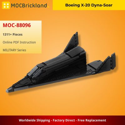 Boeing X-20 Dyna-Soar MILITARY MOC-88096 by bru_bri_mocs WITH 1311 PIECES