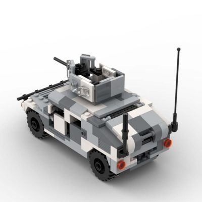 Armored Car MILITARY MOC-89791 WITH 227 PIECES