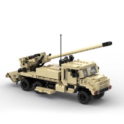 CAESAR Self-Propelled Howitzer MILITARY MOC-89792 WITH 556 PIECES