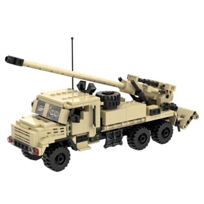CAESAR Self-Propelled Howitzer MILITARY MOC-89792 WITH 556 PIECES