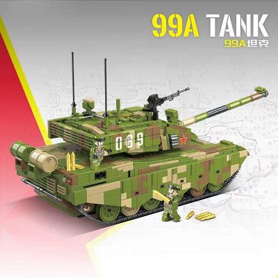 99A Tank MILITARY QuanGuan 100189 with 1916 pieces
