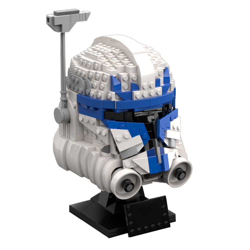 Captain Rex - Phase 2 (Helmet Serie) MOC-115701 Star Wars With 891 ...