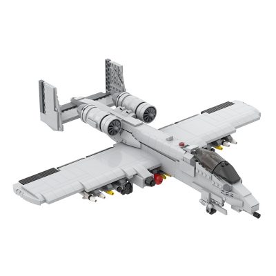 A-10 Thunderbolt II Military MOC-12091 by DarthDesigner with 1211 pieces