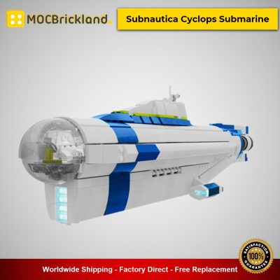 MOC-14154 Creator Subnautica Cyclops Submarine Designed By TommyStyrvoky With 1552 Pieces