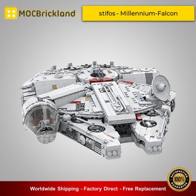 Millennium Falcon MOC 24884 Star Wars Designed By Stifos With 3361 Pieces