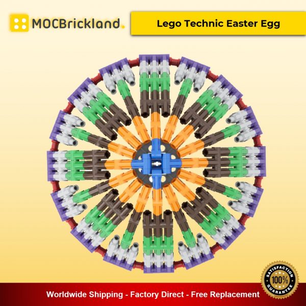 Lego Technic Easter Egg MOC-2636 Creator Designed By DLuders With 891 Pieces