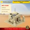 Tatooine Single House Building TAT01 MOC-26468 Star Wars Designed By azzer86 With 318 Pieces