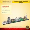 Game of Thrones – Westeros Skyline MOC-29080 Movie Designed By benbuildslego With 767 Pieces