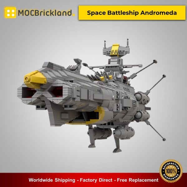 MOC-32484 Space Battleship Andromeda Designed By apenello With 2187 Pieces