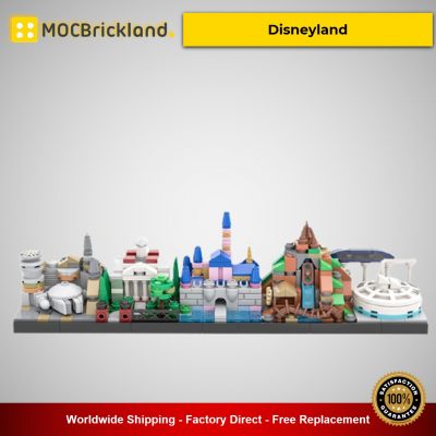 Disneyland MOC-34077 Movie Designed By benbuildslego With 535 Pieces