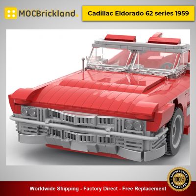 MOC-34818 Cadillac Eldorado 62 series 1959 Designed By gabizon With 1172 Pieces