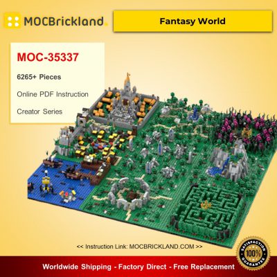 MOC-35337 Fantasy World By gabizon With 6265 Pieces