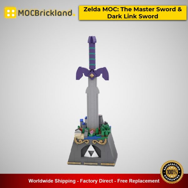 MOC-36344 Creator Zelda MOC: The Master Sword & Dark Link Sword Designed By SkywardBrick With 383 Pieces