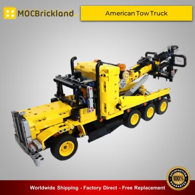 American Tow Truck MOC 43434 Technic Alternative LEGO 42108 Designed By Timtimgo With 1171 Pieces