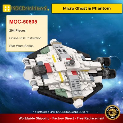 Micro Ghost & Phantom MOC-50605 Star Wars Designed By ron_mcphatty With 294 Pieces