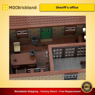 Sheriff’s office Creator MOC-51547 By Huebre With 1124 Pieces