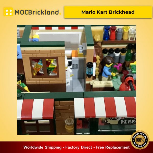 MOC-54894 Modular Central Perk Cafe & Pub Alternative Build of LEGO Set 21319-1 Designed By LegoArtisan With 2258 Pieces