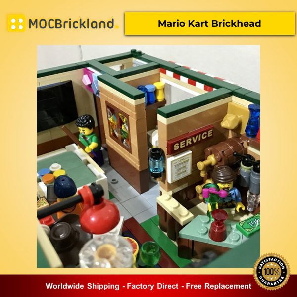 MOC-54894 Modular Central Perk Cafe & Pub Alternative Build of LEGO Set 21319-1 Designed By LegoArtisan With 2258 Pieces