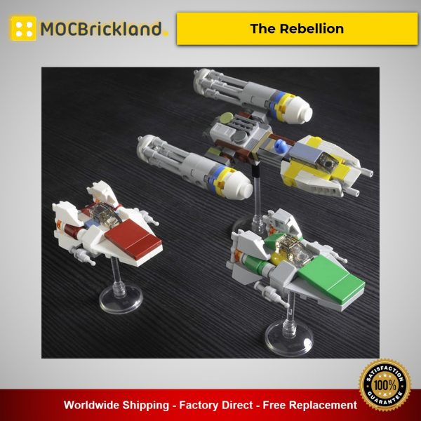 The Rebellion MOC-56438 Star Wars Designed By onecase With 1125 Pieces
