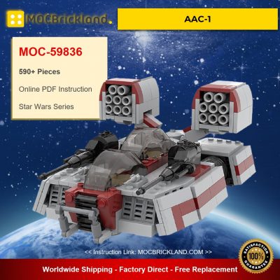 AAC-1 MOC-59836 Star Wars Designed By ThrawnsRevenge With 590 Pieces