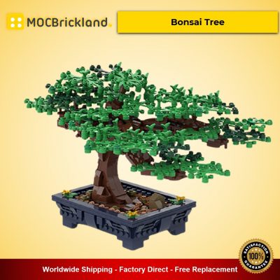 Bonsai Tree MOC-62184 Creator Designed By Gr33tje13 With 647 Pieces