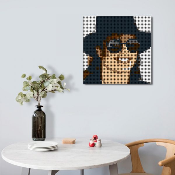 Michael Jackson Pixel Art Creator MOC-90111 WITH 2304 PIECES