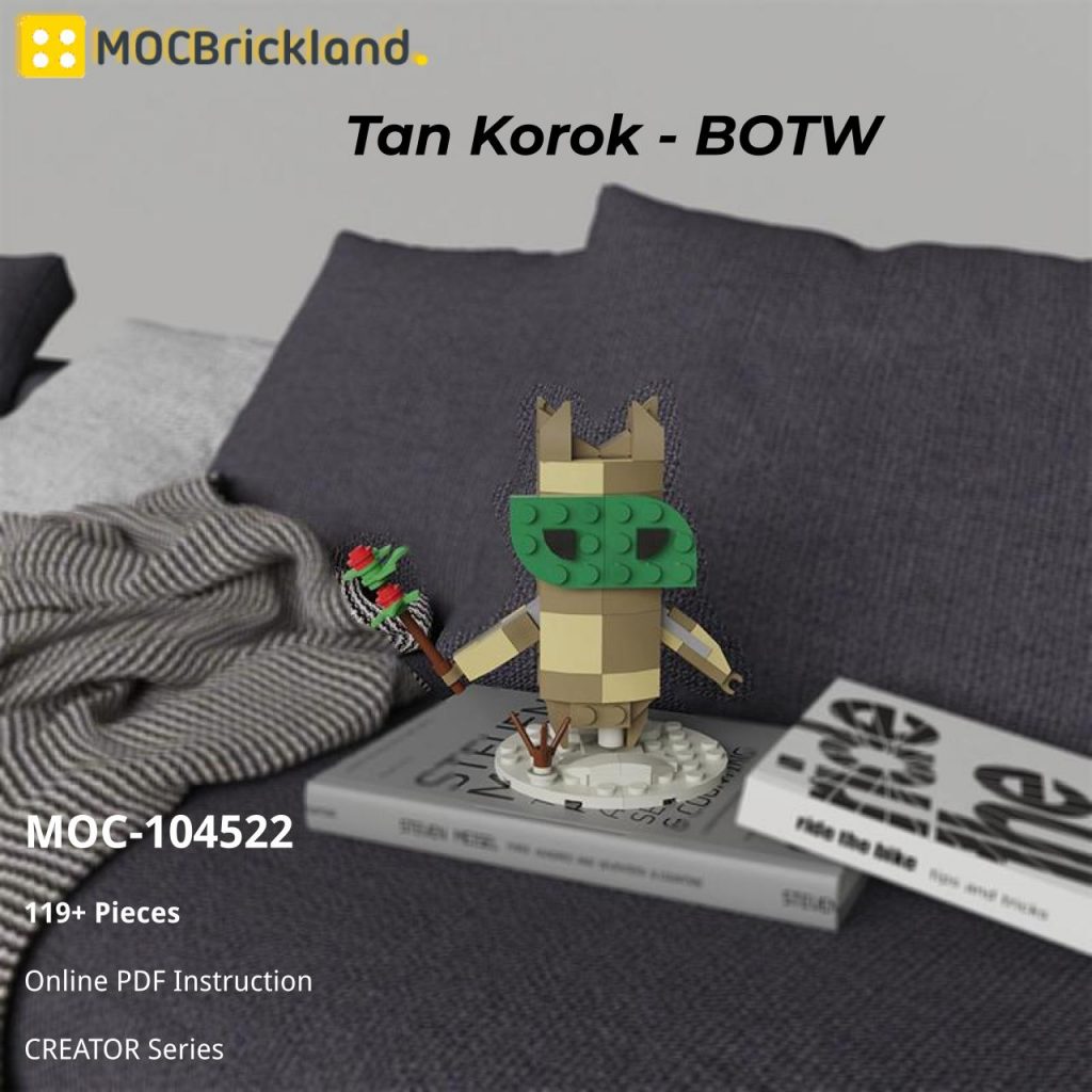 Tan Korok – BOTW MOC-104522 Creator with 119 Pieces