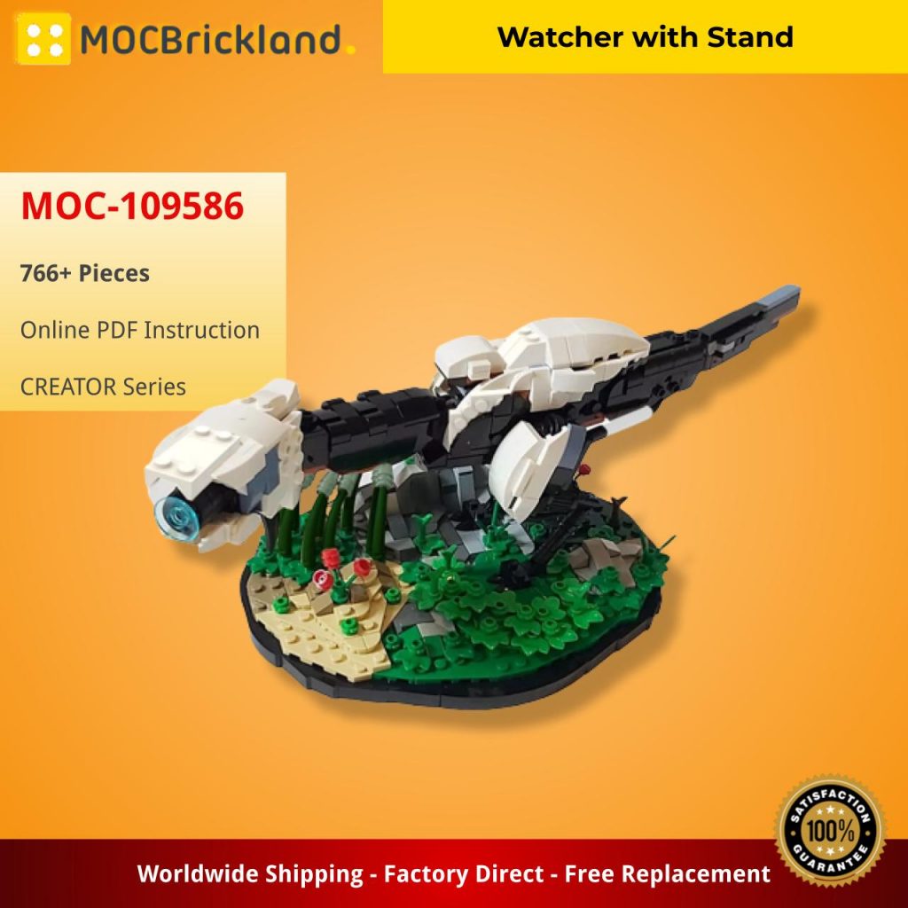 Watcher with Stand MOC-109586 Creator with 766 pieces