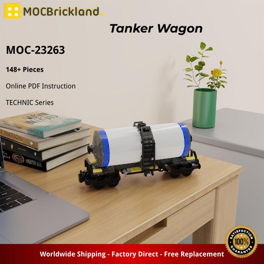 Tanker Wagon MOC-23263 Technic with 148 pieces