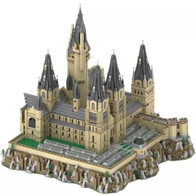 Hogwart’s Castle (71043) Epic Extension C4296 Movie MOC-30884 with 12844 pieces