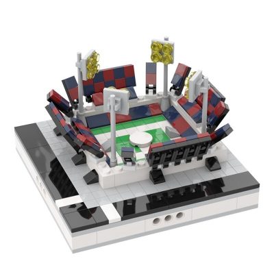Mini Soccer Stadium for a Modular City Modular Building MOC-31488 with 339 pieces