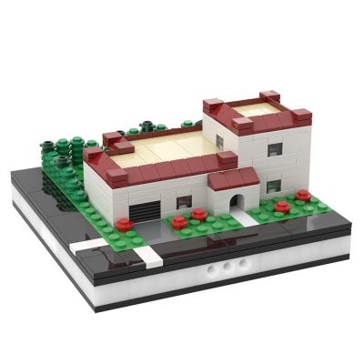 Private House for a Modular City Modular Building MOC-31631 with 355 pieces