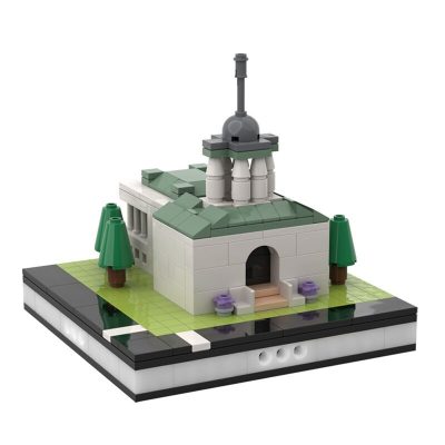 Church for a Modular City Modular Building MOC-31638 with 310 pieces