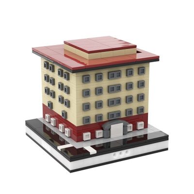 Neighborhood Building for Modular City Modular Building MOC-31922 with 413 pieces