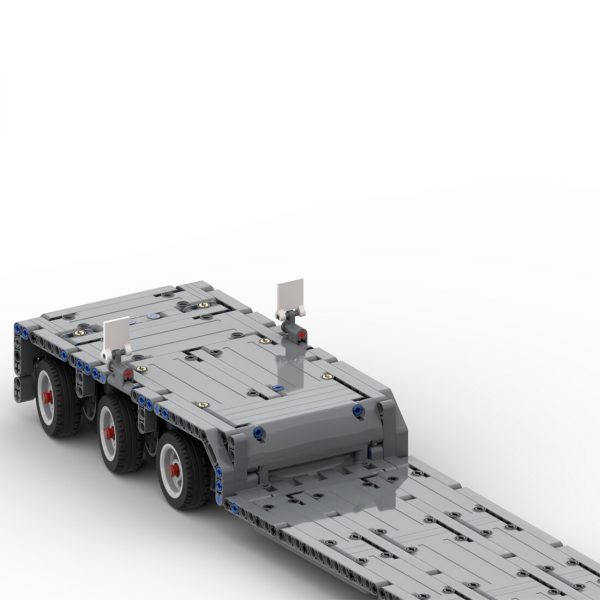 Low Loader with Steering Axles for 42078 Mack Anthem Technician MOC-35223 with 1017 pieces